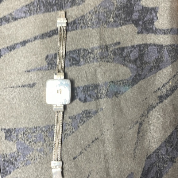 Turquoise and sterling silver 925 bracelet - Picture 3 of 9